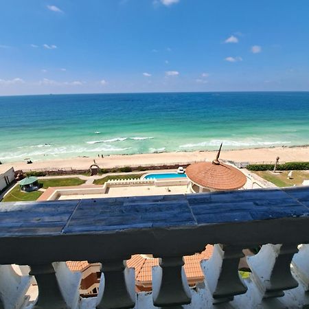 Panorama Apartment With A Charming Sea View Near Alexandria And Burg Elarab Intl Airport With Free Wifi شقة باطلالة ساحرة على البحر اول الساحل الشمالي Luaran gambar