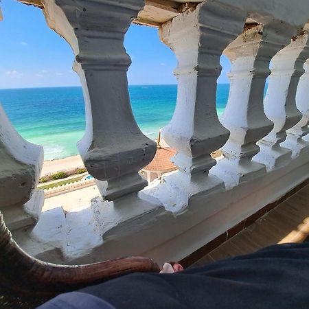 Panorama Apartment With A Charming Sea View Near Alexandria And Burg Elarab Intl Airport With Free Wifi شقة باطلالة ساحرة على البحر اول الساحل الشمالي Luaran gambar