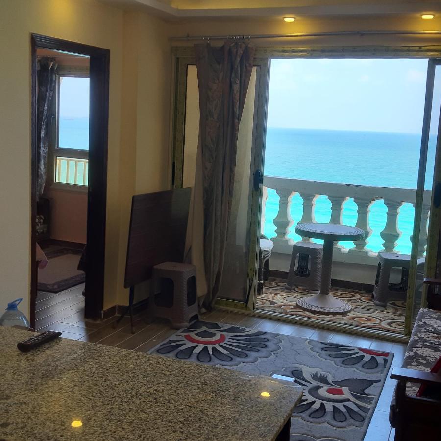 Panorama Apartment With A Charming Sea View Near Alexandria And Burg Elarab Intl Airport With Free Wifi شقة باطلالة ساحرة على البحر اول الساحل الشمالي Luaran gambar