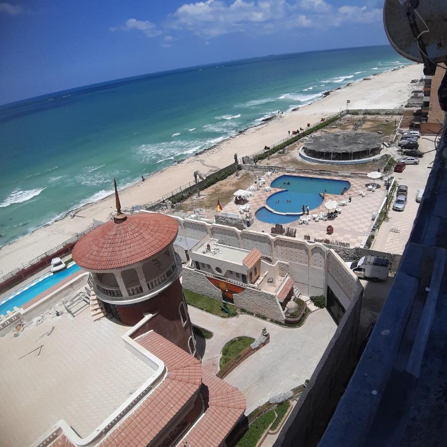 Panorama Apartment With A Charming Sea View Near Alexandria And Burg Elarab Intl Airport With Free Wifi شقة باطلالة ساحرة على البحر اول الساحل الشمالي Luaran gambar