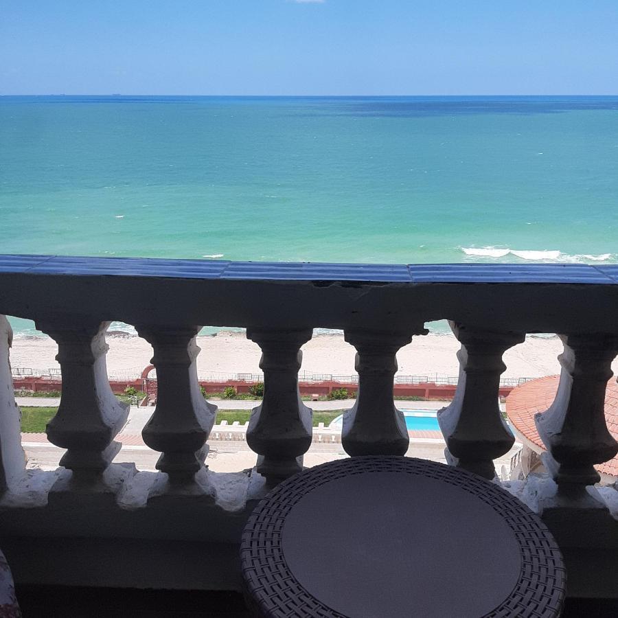 Panorama Apartment With A Charming Sea View Near Alexandria And Burg Elarab Intl Airport With Free Wifi شقة باطلالة ساحرة على البحر اول الساحل الشمالي Luaran gambar