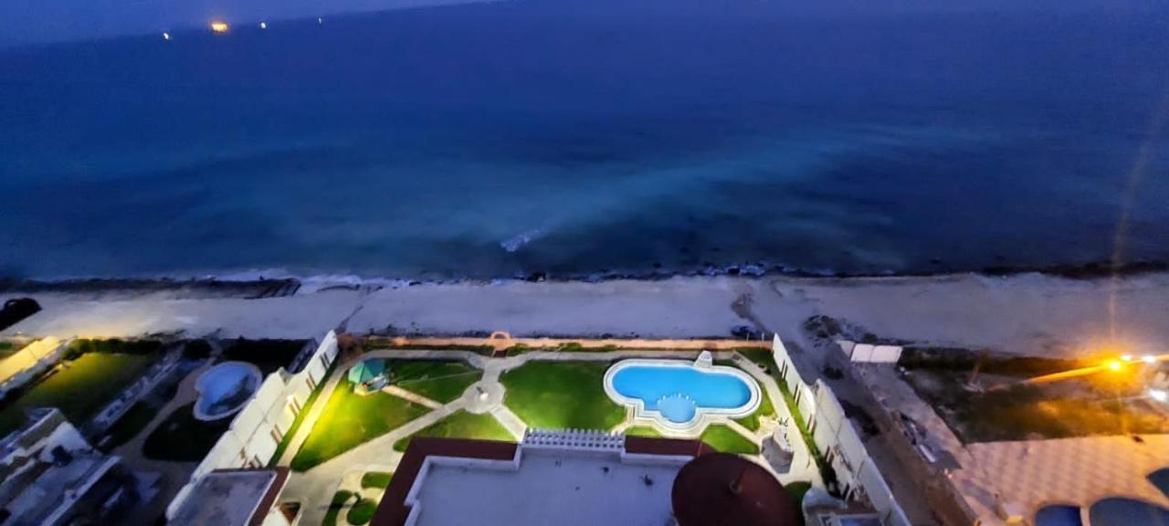 Panorama Apartment With A Charming Sea View Near Alexandria And Burg Elarab Intl Airport With Free Wifi شقة باطلالة ساحرة على البحر اول الساحل الشمالي Luaran gambar