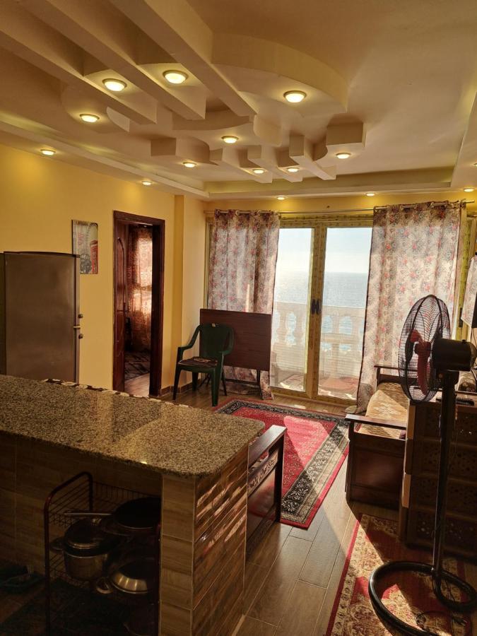 Panorama Apartment With A Charming Sea View Near Alexandria And Burg Elarab Intl Airport With Free Wifi شقة باطلالة ساحرة على البحر اول الساحل الشمالي Luaran gambar