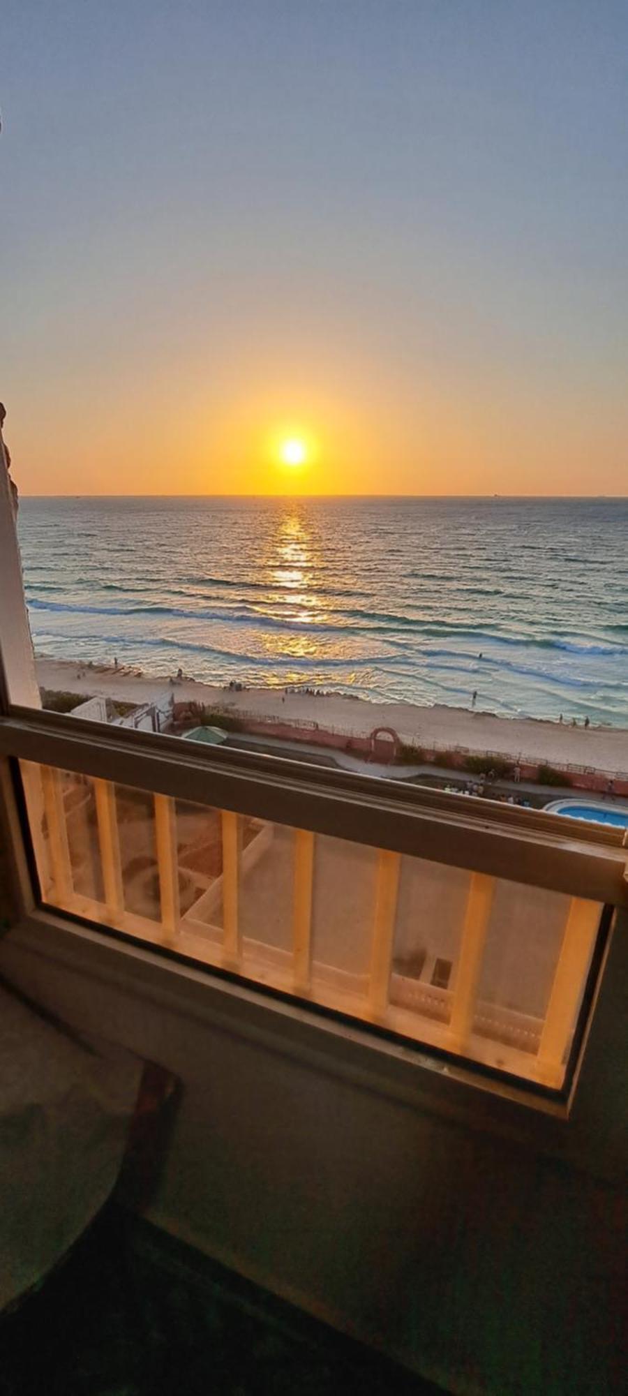 Panorama Apartment With A Charming Sea View Near Alexandria And Burg Elarab Intl Airport With Free Wifi شقة باطلالة ساحرة على البحر اول الساحل الشمالي Luaran gambar