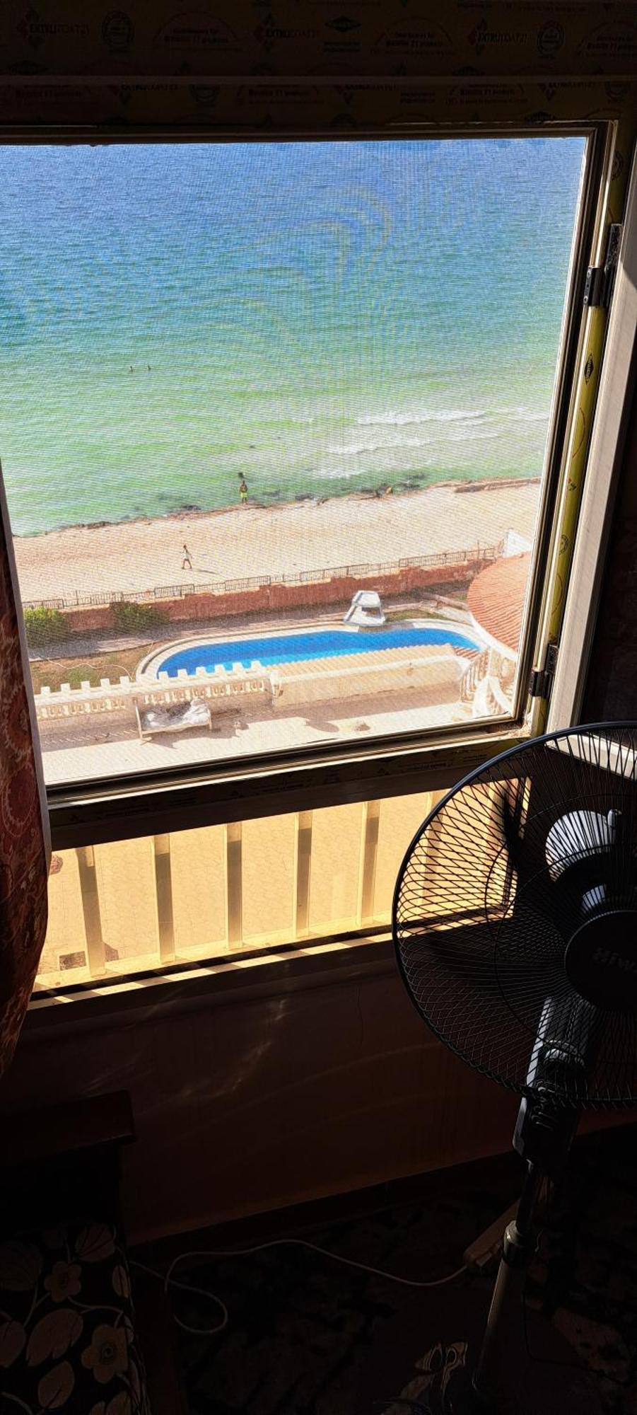 Panorama Apartment With A Charming Sea View Near Alexandria And Burg Elarab Intl Airport With Free Wifi شقة باطلالة ساحرة على البحر اول الساحل الشمالي Luaran gambar