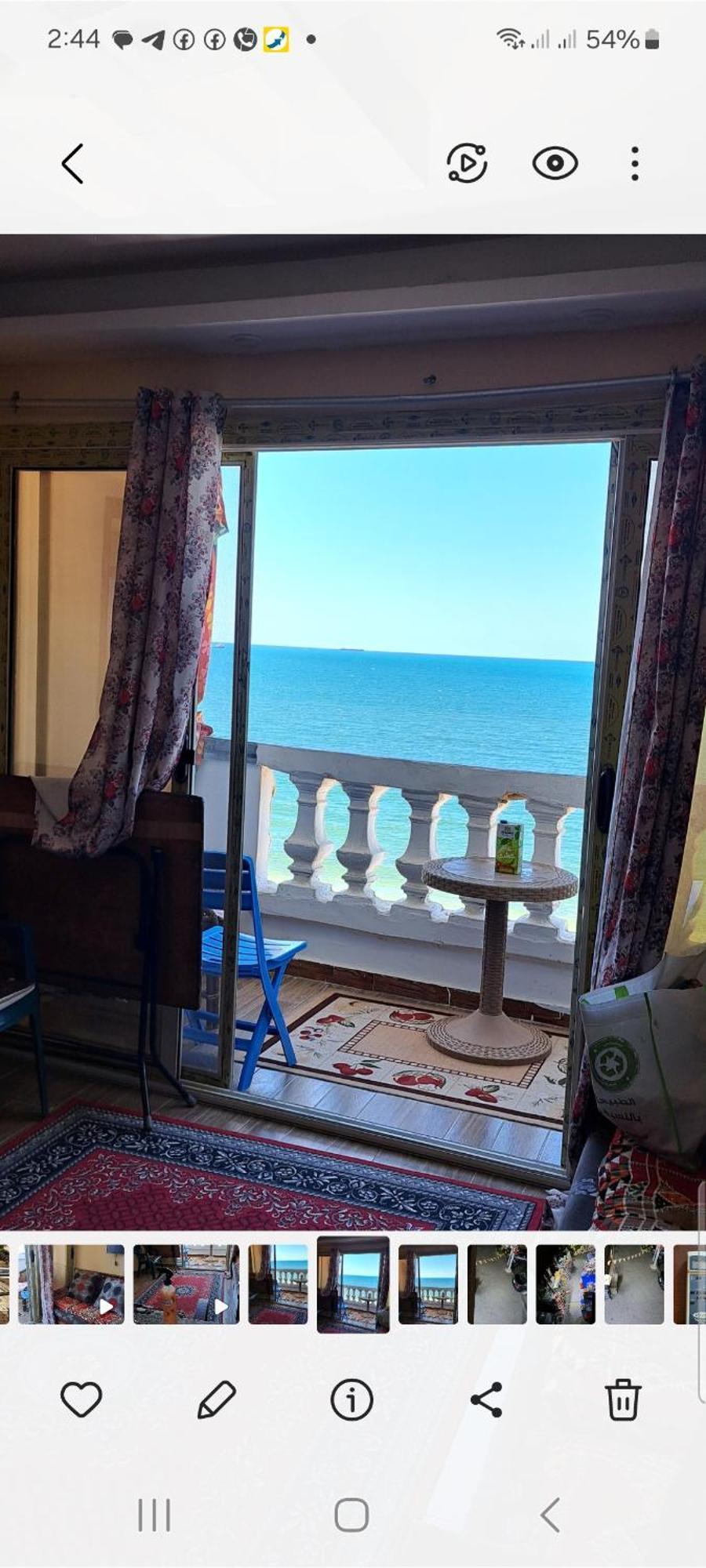 Panorama Apartment With A Charming Sea View Near Alexandria And Burg Elarab Intl Airport With Free Wifi شقة باطلالة ساحرة على البحر اول الساحل الشمالي Luaran gambar